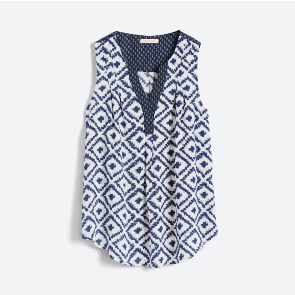 Stitch Fix Skies Are Blue Split Neck Top Size Medium